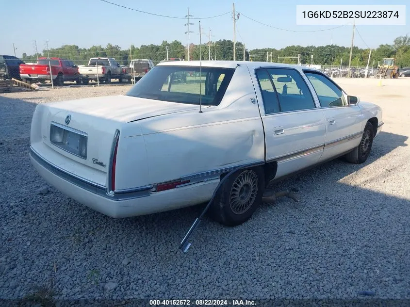 1995 Cadillac Deville VIN: 1G6KD52B2SU223874 Lot: 40152572