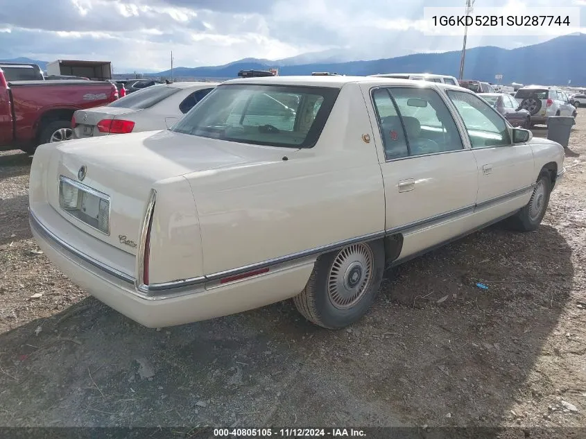 1995 Cadillac Deville VIN: 1G6KD52B1SU287744 Lot: 40805105