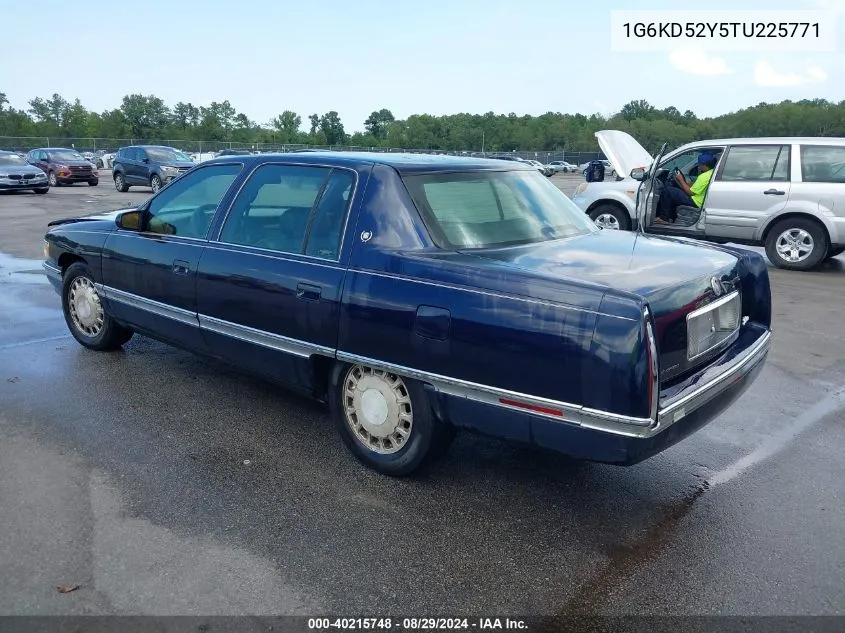 1G6KD52Y5TU225771 1996 Cadillac Deville