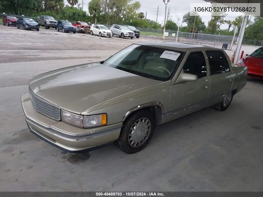 1996 Cadillac Deville VIN: 1G6KD52Y8TU268422 Lot: 40489703