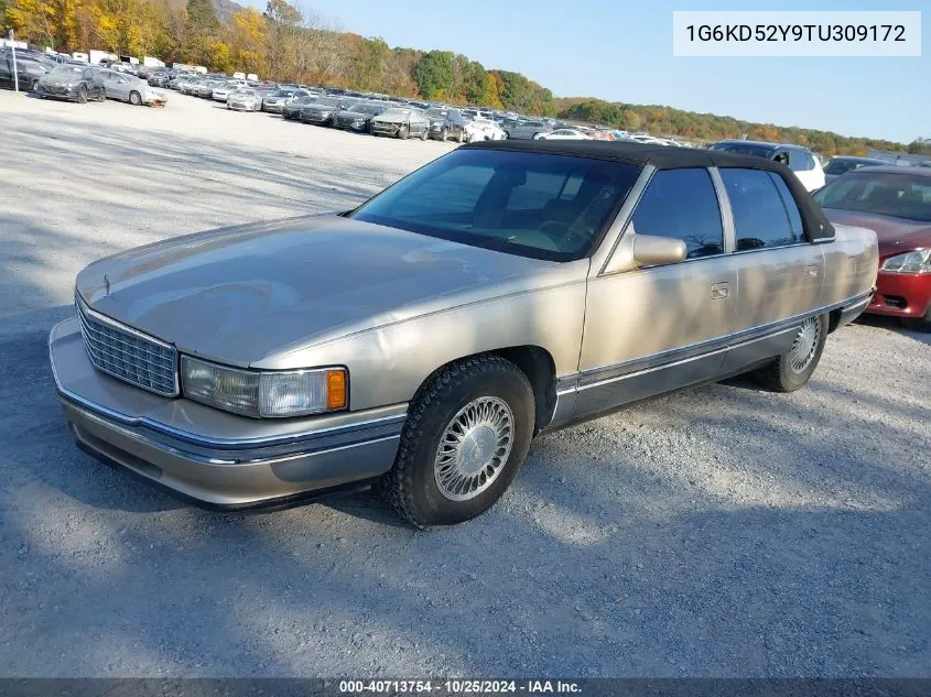 1996 Cadillac Deville VIN: 1G6KD52Y9TU309172 Lot: 40713754