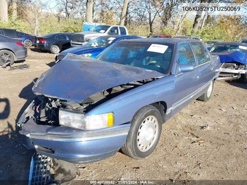 1996 Cadillac Deville VIN: 1G6KD52Y5TU250069 Lot: 40738852