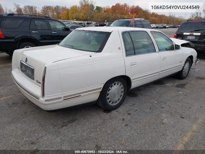 1997 Cadillac Deville Standard VIN: 1G6KD54Y0VU244549 Lot: 40670953