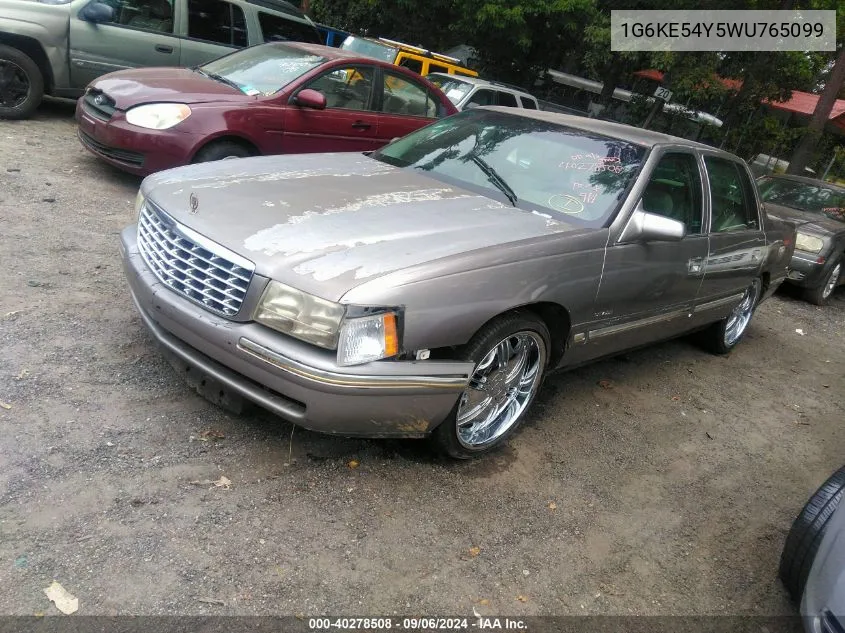 1G6KE54Y5WU765099 1998 Cadillac Deville D'elegance