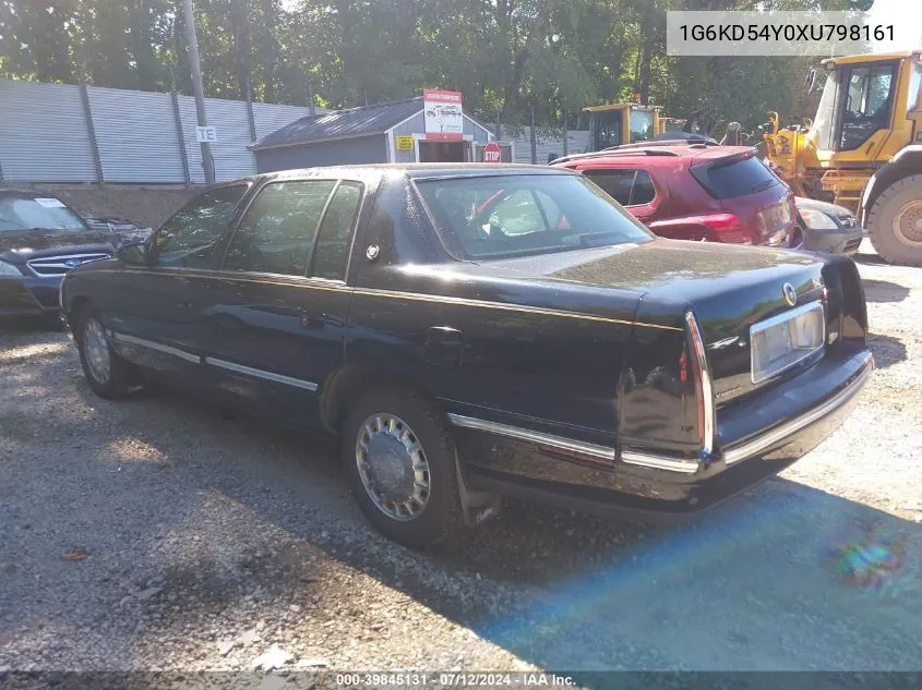 1G6KD54Y0XU798161 1999 Cadillac Deville Standard