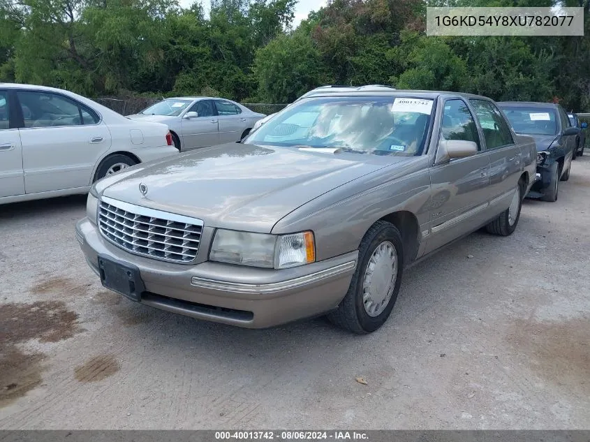 1G6KD54Y8XU782077 1999 Cadillac Deville