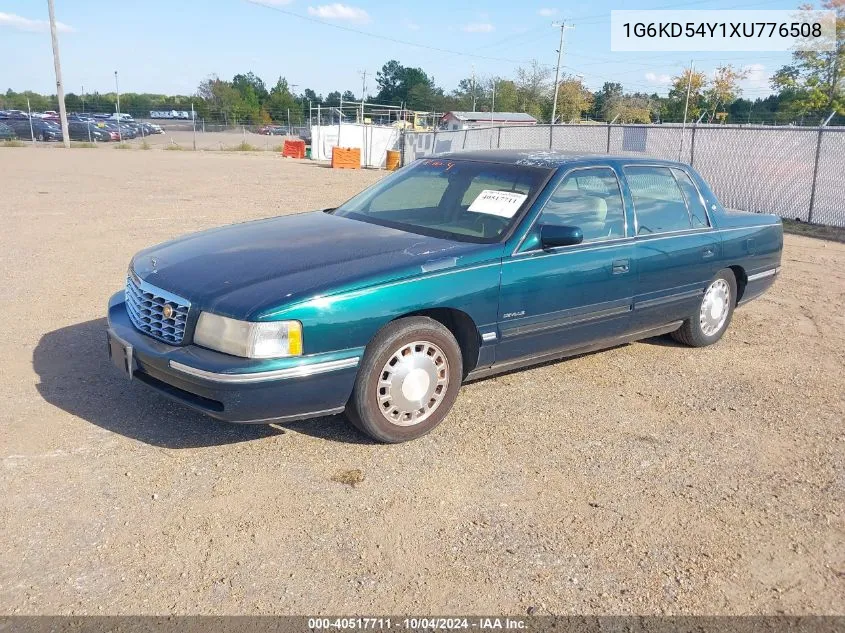 1999 Cadillac Deville Standard VIN: 1G6KD54Y1XU776508 Lot: 40517711