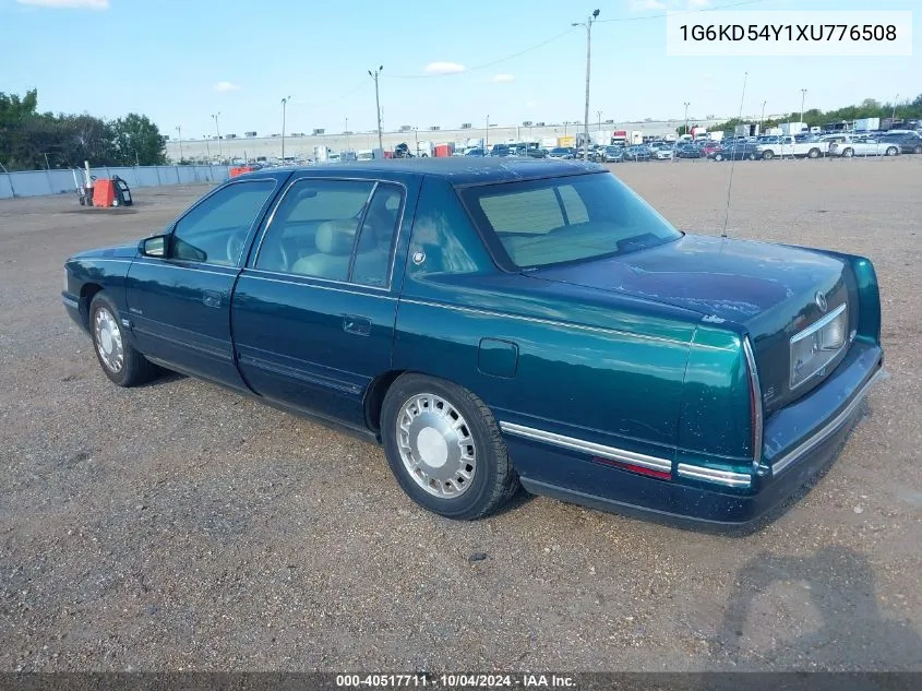 1999 Cadillac Deville Standard VIN: 1G6KD54Y1XU776508 Lot: 40517711