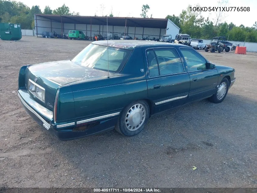 1999 Cadillac Deville Standard VIN: 1G6KD54Y1XU776508 Lot: 40517711