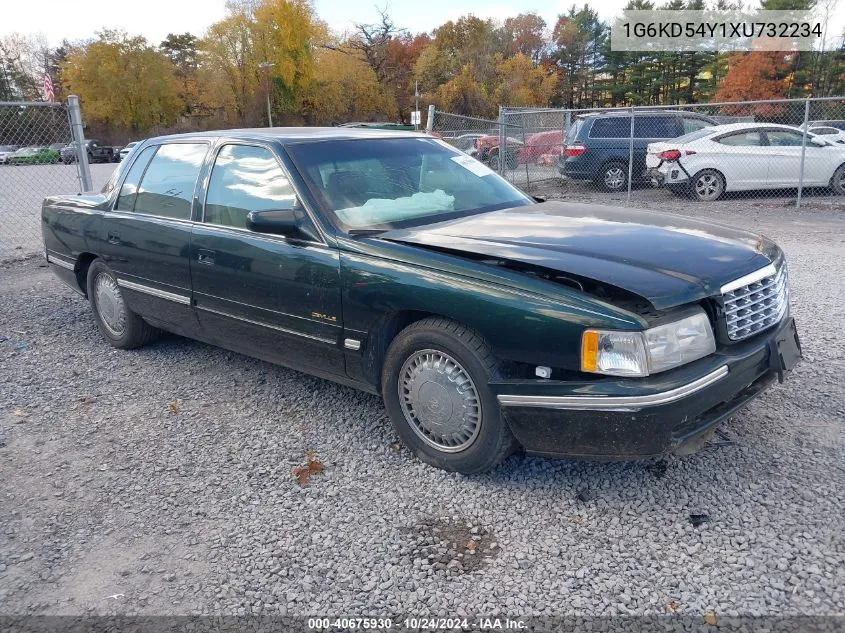 1999 Cadillac Deville Standard VIN: 1G6KD54Y1XU732234 Lot: 40675930