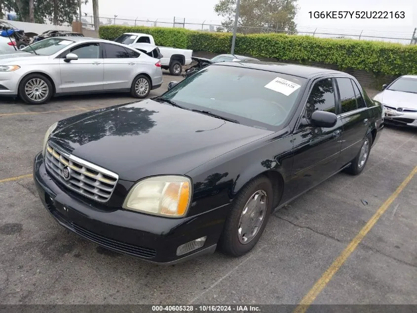 1G6KE57Y52U222163 2002 Cadillac Deville Dhs