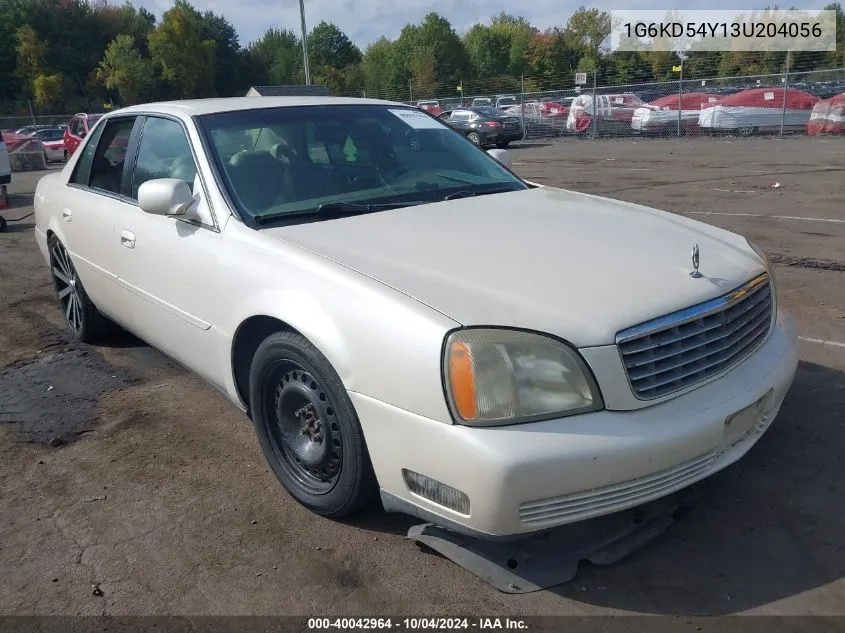 2003 Cadillac Deville Standard VIN: 1G6KD54Y13U204056 Lot: 40042964