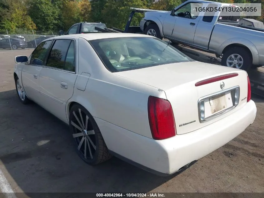 2003 Cadillac Deville Standard VIN: 1G6KD54Y13U204056 Lot: 40042964