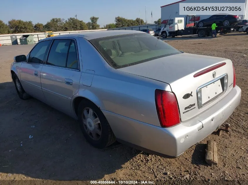 2003 Cadillac Deville Standard VIN: 1G6KD54Y53U273056 Lot: 40556644