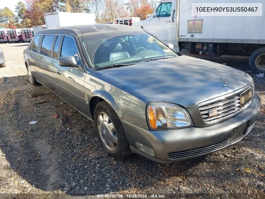 2003 Cadillac Deville Standard VIN: 1GEEH90Y53U550467 Lot: 40700756