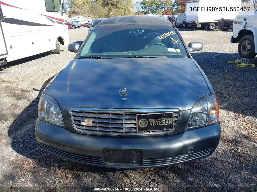 2003 Cadillac Deville Standard VIN: 1GEEH90Y53U550467 Lot: 40700756