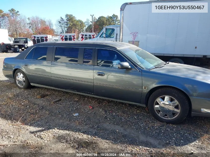 2003 Cadillac Deville Standard VIN: 1GEEH90Y53U550467 Lot: 40700756