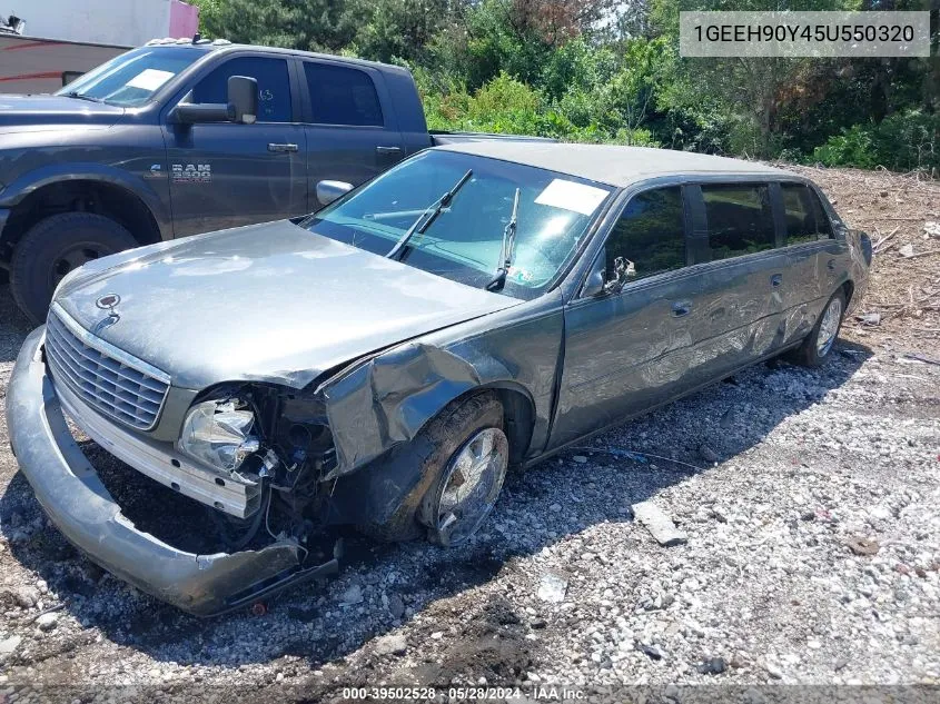 2005 Cadillac Deville Standard VIN: 1GEEH90Y45U550320 Lot: 39502528