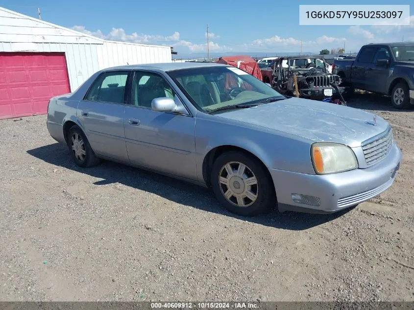 2005 Cadillac Deville Standard VIN: 1G6KD57Y95U253097 Lot: 40609912