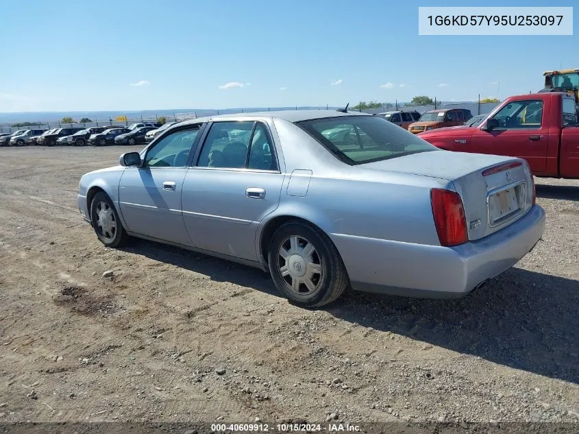 2005 Cadillac Deville Standard VIN: 1G6KD57Y95U253097 Lot: 40609912