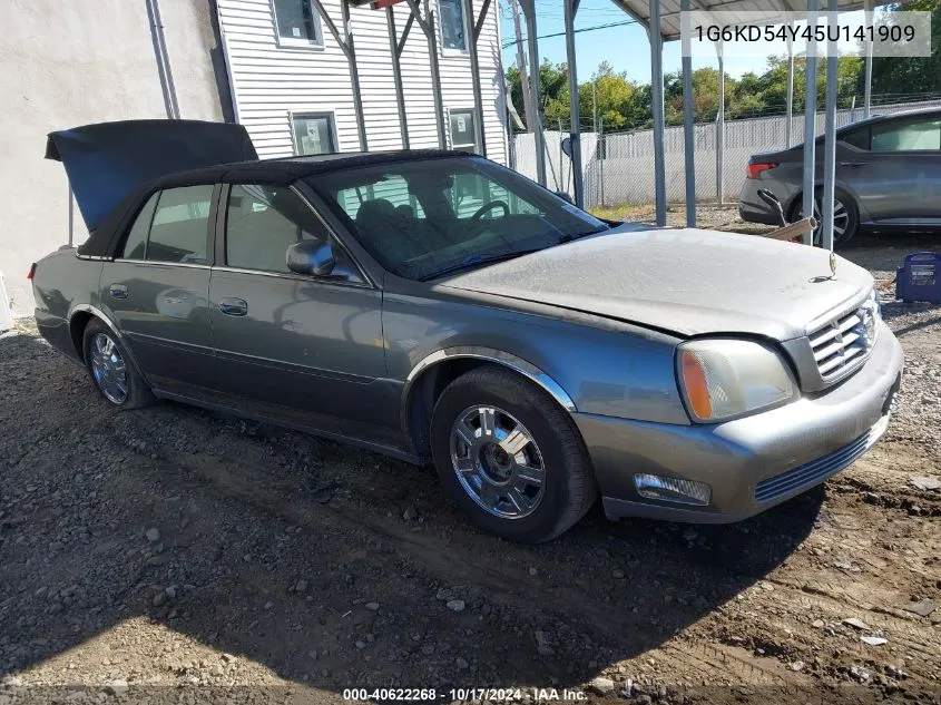 2005 Cadillac Deville Standard VIN: 1G6KD54Y45U141909 Lot: 40622268