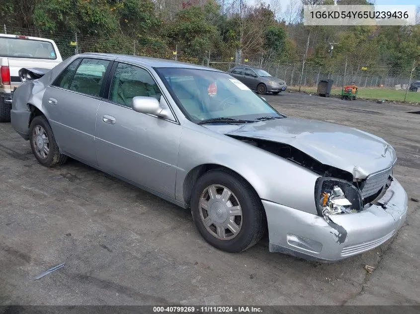 2005 Cadillac Deville Livery VIN: 1G6KD54Y65U239436 Lot: 40799269