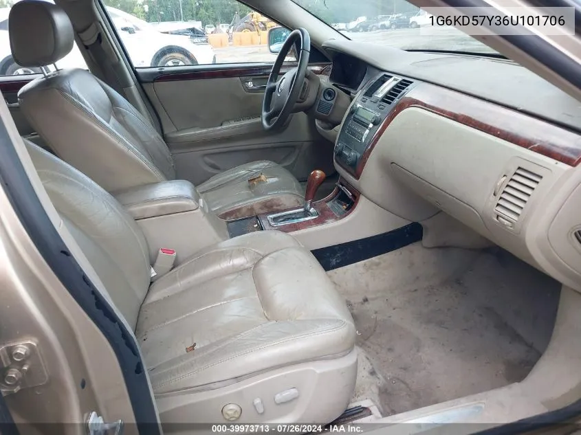 2006 Cadillac Dts Standard VIN: 1G6KD57Y36U101706 Lot: 39973713