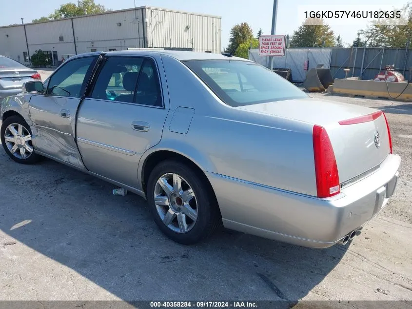 1G6KD57Y46U182635 2006 Cadillac Dts Standard