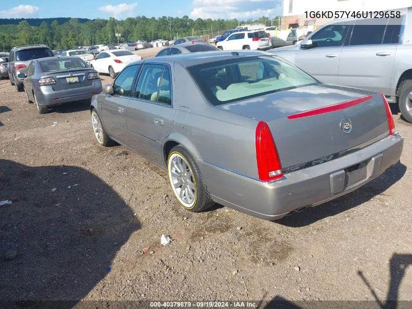 2006 Cadillac Dts Standard VIN: 1G6KD57Y46U129658 Lot: 40379879