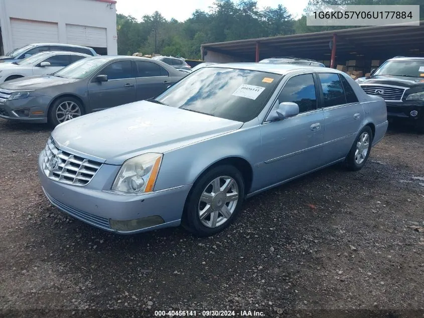 2006 Cadillac Dts Standard VIN: 1G6KD57Y06U177884 Lot: 40456141