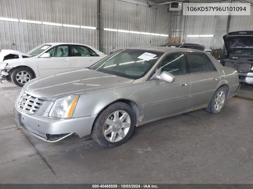 1G6KD57Y96U101094 2006 Cadillac Dts Standard