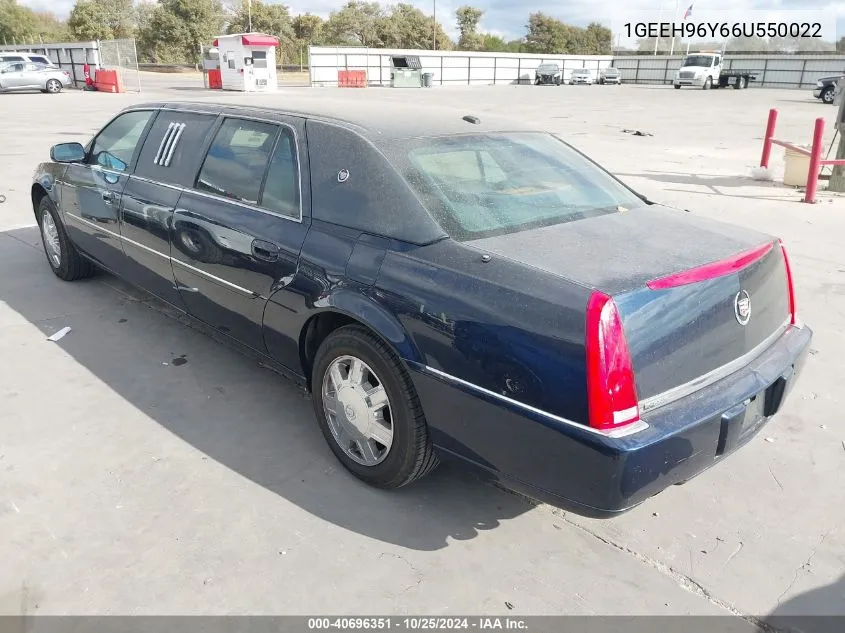 2006 Cadillac Dts Standard VIN: 1GEEH96Y66U550022 Lot: 40696351