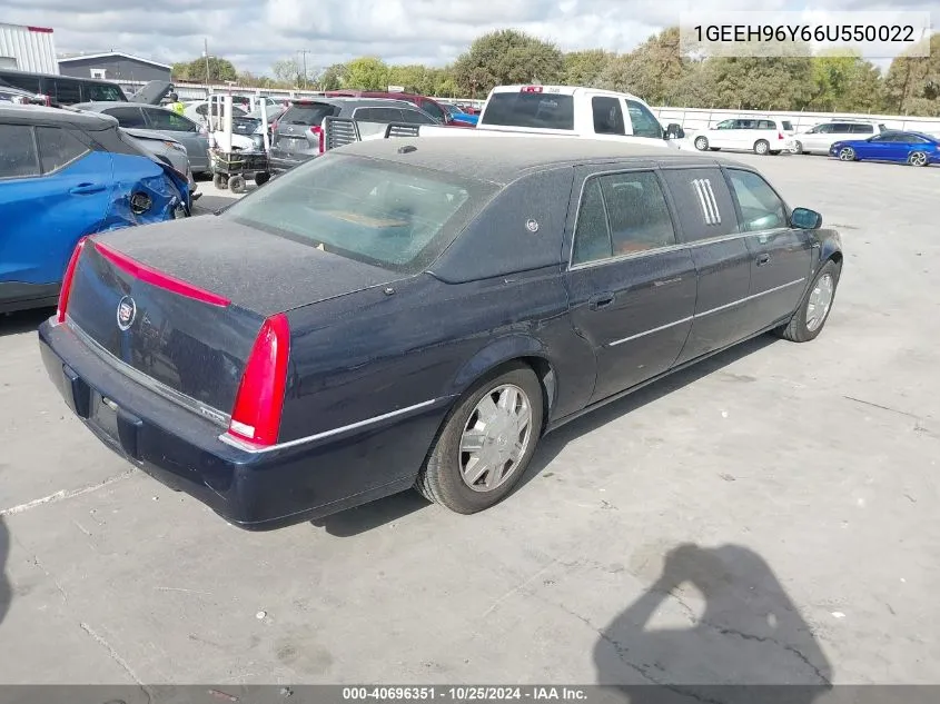 2006 Cadillac Dts Standard VIN: 1GEEH96Y66U550022 Lot: 40696351