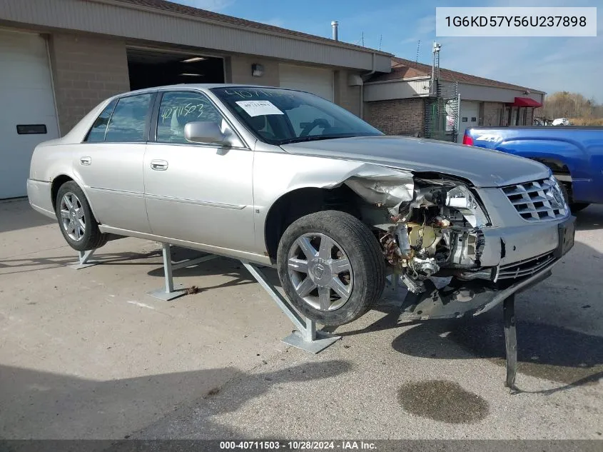 2006 Cadillac Dts Standard VIN: 1G6KD57Y56U237898 Lot: 40711503