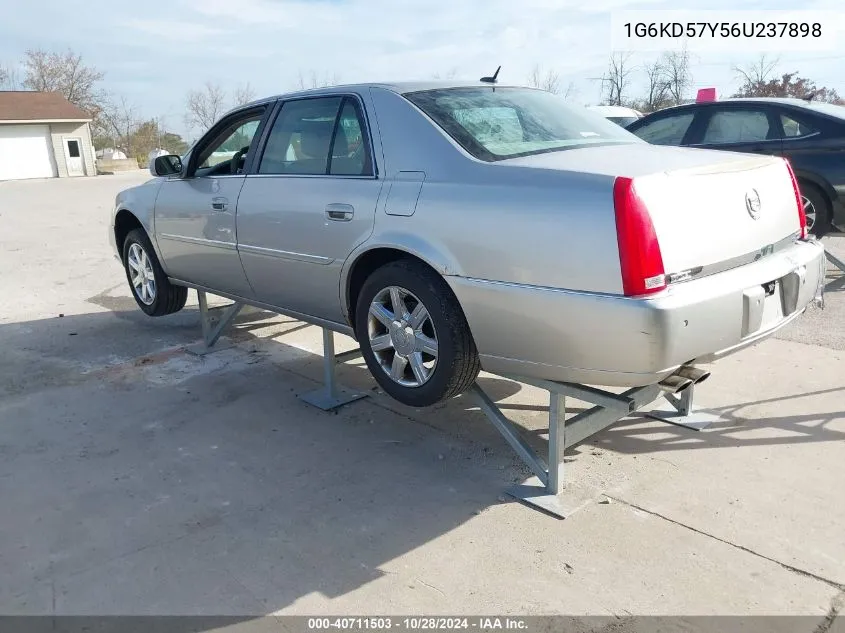 2006 Cadillac Dts Standard VIN: 1G6KD57Y56U237898 Lot: 40711503