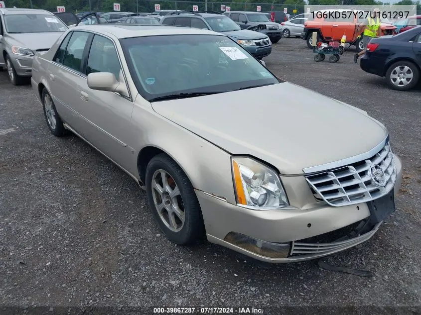 2007 Cadillac Dts Luxury I VIN: 1G6KD57Y27U161297 Lot: 39867287