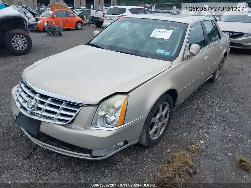 2007 Cadillac Dts Luxury I VIN: 1G6KD57Y27U161297 Lot: 39867287