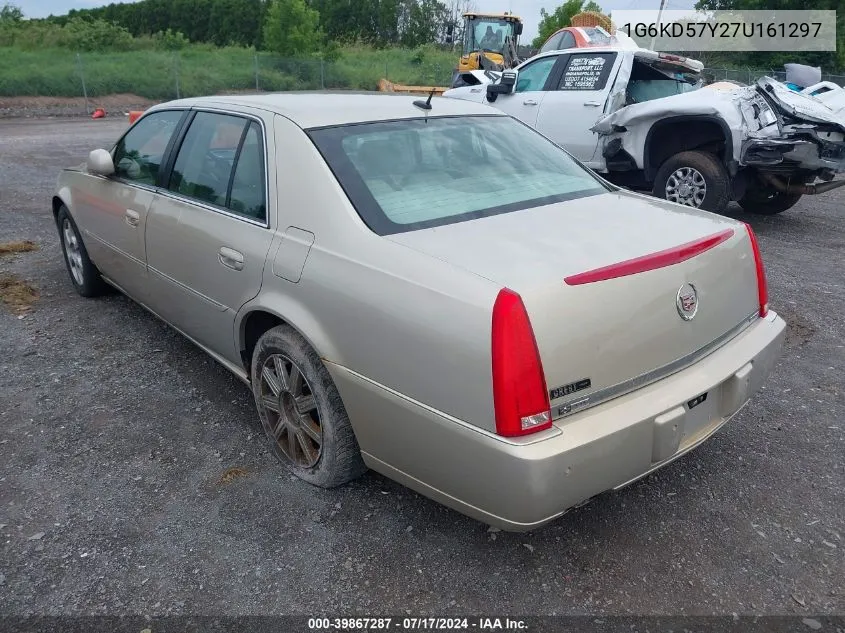 2007 Cadillac Dts Luxury I VIN: 1G6KD57Y27U161297 Lot: 39867287