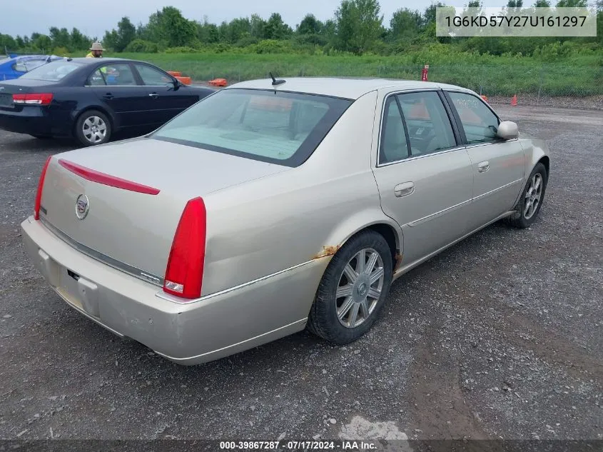 2007 Cadillac Dts Luxury I VIN: 1G6KD57Y27U161297 Lot: 39867287