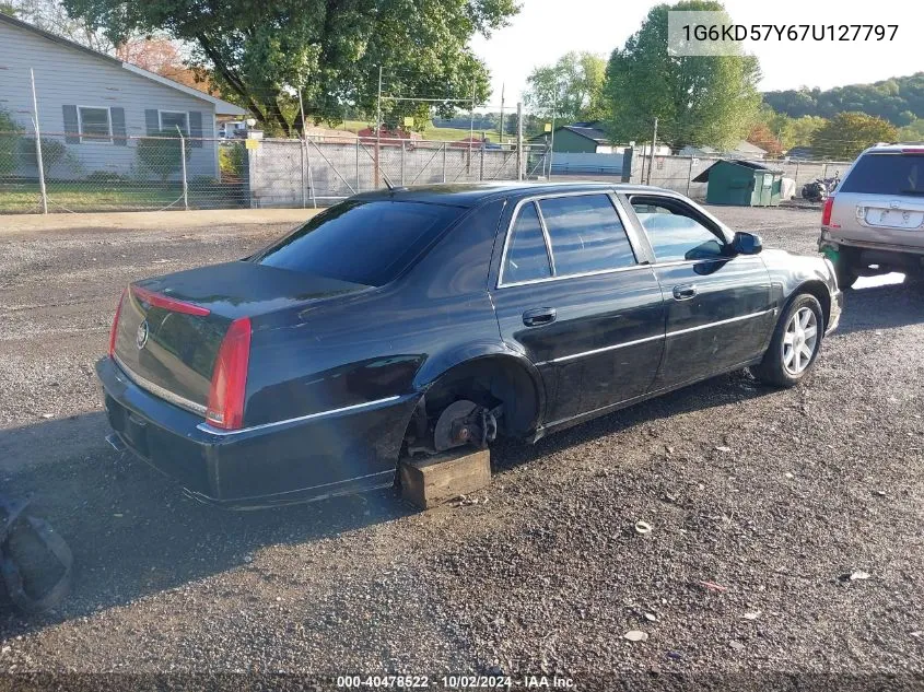 1G6KD57Y67U127797 2007 Cadillac Dts Standard