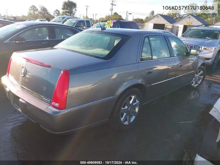 1G6KD57Y17U180648 2007 Cadillac Dts Luxury I