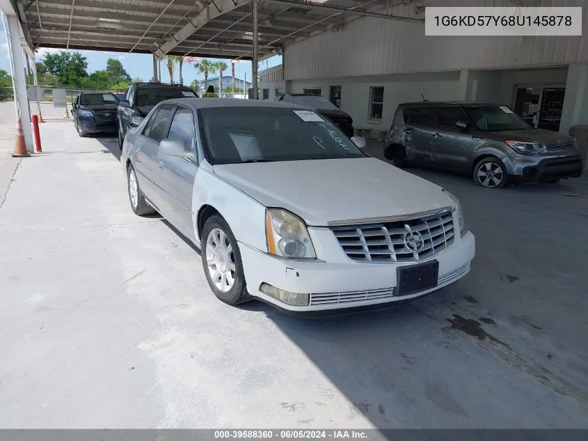 2008 Cadillac Dts 1Sa VIN: 1G6KD57Y68U145878 Lot: 39588360