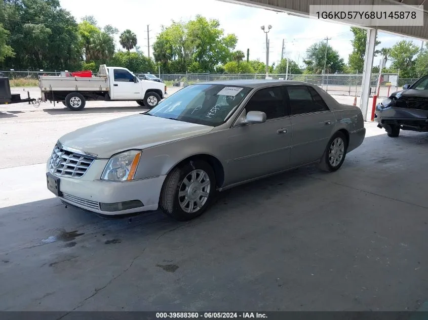 2008 Cadillac Dts 1Sa VIN: 1G6KD57Y68U145878 Lot: 39588360