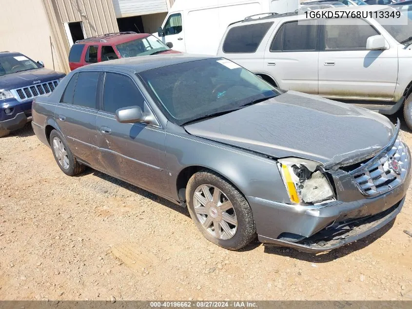 1G6KD57Y68U113349 2008 Cadillac Dts 1Sd