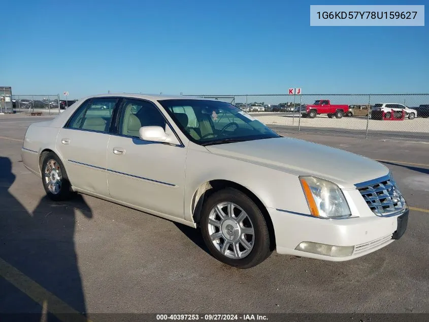 2008 Cadillac Dts 1Sc VIN: 1G6KD57Y78U159627 Lot: 40397253