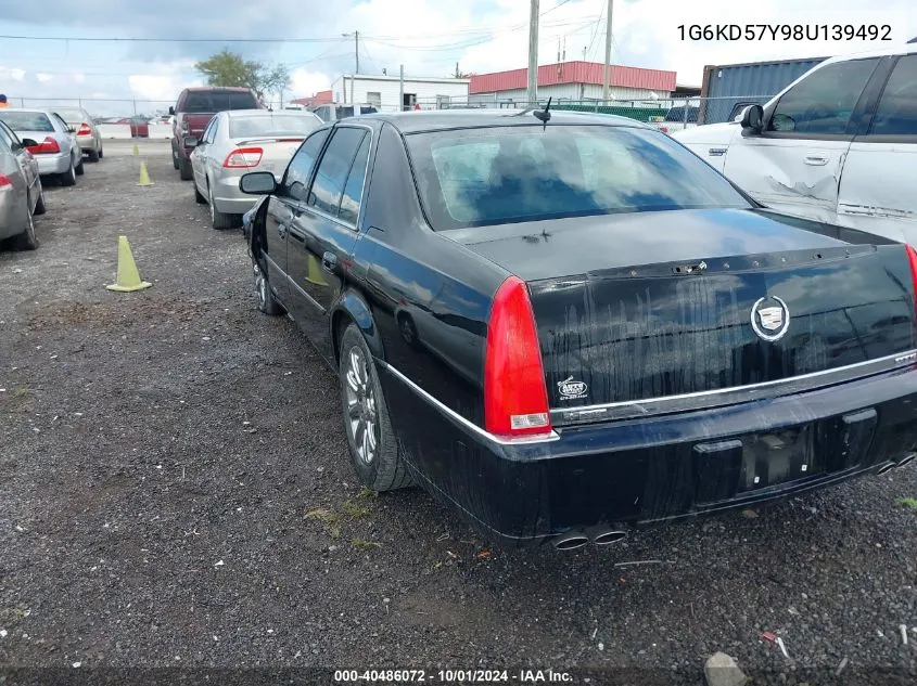 1G6KD57Y98U139492 2008 Cadillac Dts 1Sa