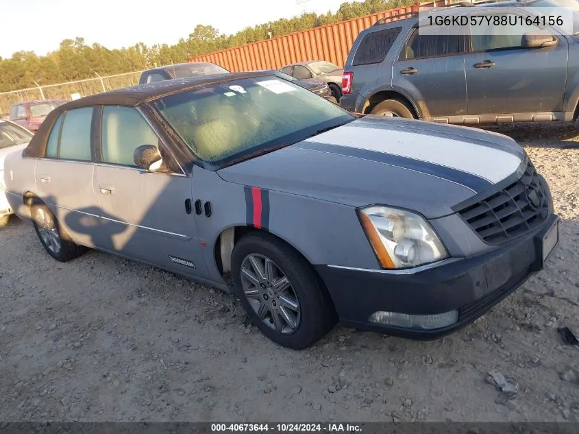 2008 Cadillac Dts 1Sc VIN: 1G6KD57Y88U164156 Lot: 40673644