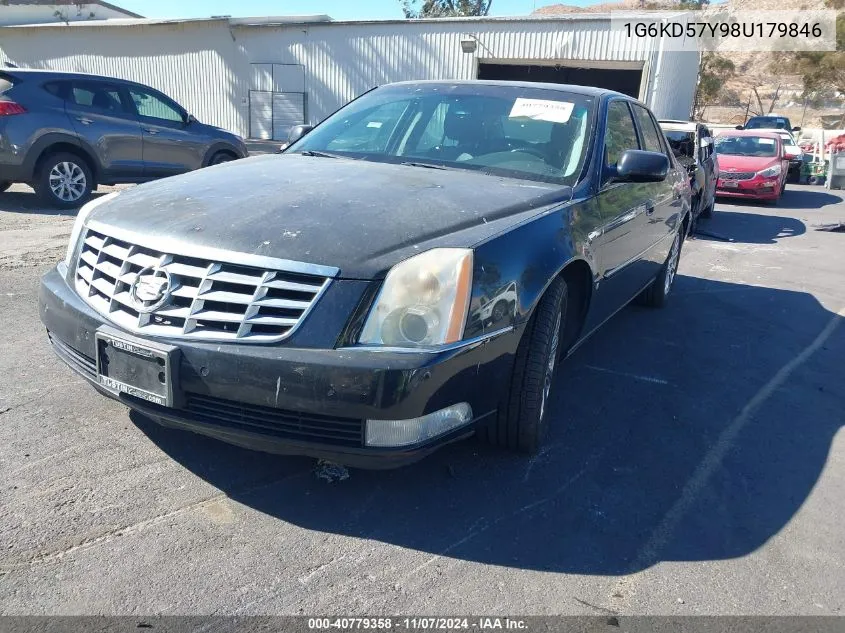 2008 Cadillac Dts 1Sc VIN: 1G6KD57Y98U179846 Lot: 40779358