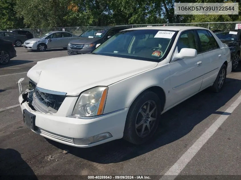 2009 Cadillac Dts 1Sa VIN: 1G6KD57Y39U122544 Lot: 40289543