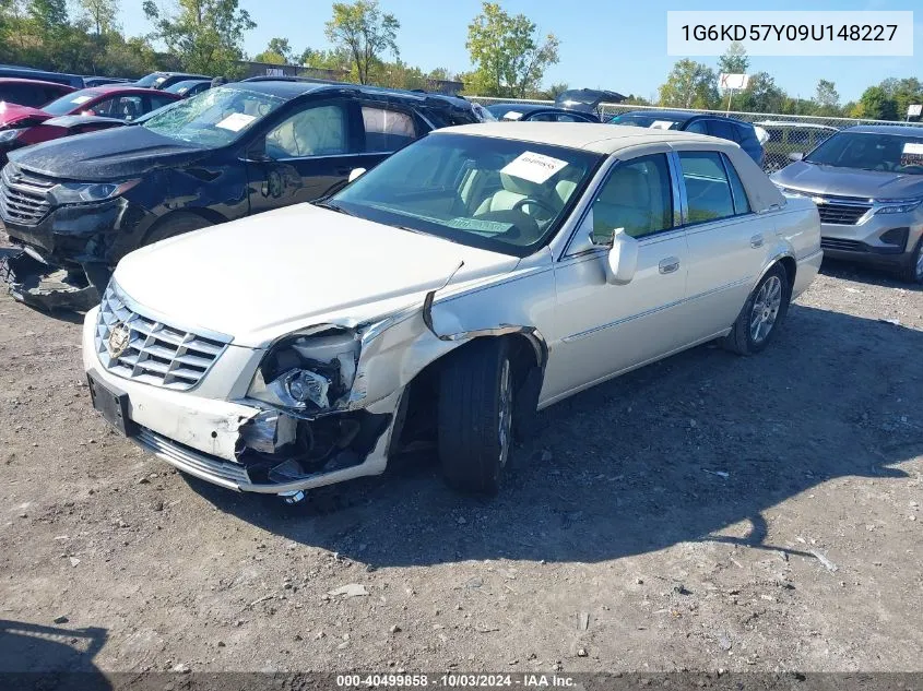 2009 Cadillac Dts 1Sd VIN: 1G6KD57Y09U148227 Lot: 40499858